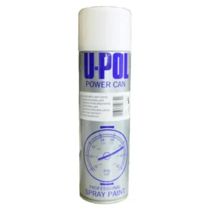 U-POL Power Can Gloss White 500ml Aerosol