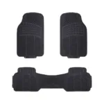 Auto Choice Heavy Duty PU Rubber 3 Piece Mat Set