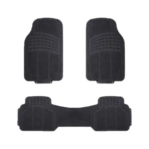 Auto Choice Heavy Duty PU Rubber 3 Piece Mat Set
