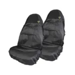 Auto Choice Heavy Duty Black Top Seat Covers - Pair