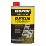 Isopon Fastglas Fibre Glass Resin 250ml Tin Opaque