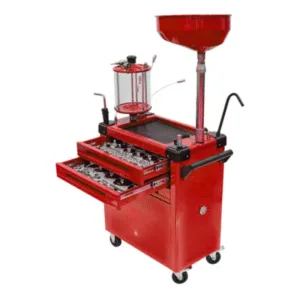 70L Pneumatic Oil Extractor / Drainer Service Station