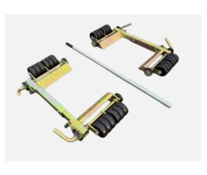 2x Recovery Skate Dolly Self Lifting with Square Tube & Double-Row Wheels 1 Ton Load Capacity