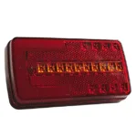 12V / 24V Dual Voltage Rear Light – 4 Functions with Reflector