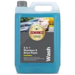 SIMONIZ 2 In 1 Shampoo & Snow Foam - Blue 5L