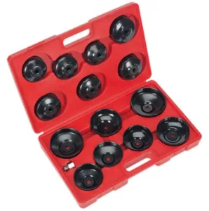 15Pcs Oil Filter Cap Wrench Set