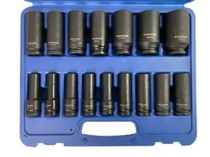 17pc socket set kit