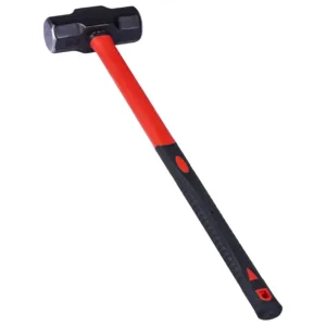Heavy Duty Sledge Hammer TPR Coat Drop Forged 10lb Fibreglass Handle