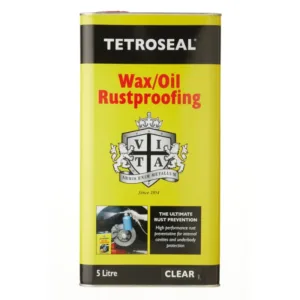 Tetrosyl Tetroseal Wax Oil Rustproof Clear 5 Litre
