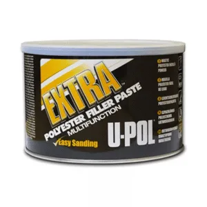 U-POL Extra Smooth Body Filler 600ml Colour Light Grey
