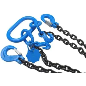 2 Leg Chain Sling 1m, 8mm G80 2.8 Tonne Adjustable