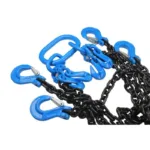 4 Leg Chain Sling 2m, 10mm G80 6.7 Tonne - Adjustable