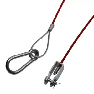 Breakaway Cable 1055mm - Snap Hook & Clevis Pin Type