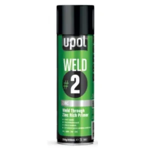 U-POL UP0789 Weld 2 Zinc Primer 450ml Aerosol